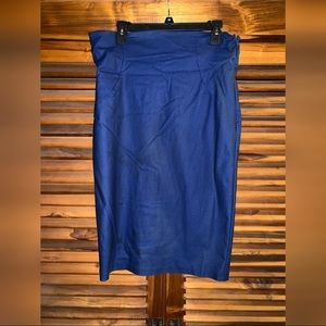 Fashion to Figure Faux Leather Pencil Skirt